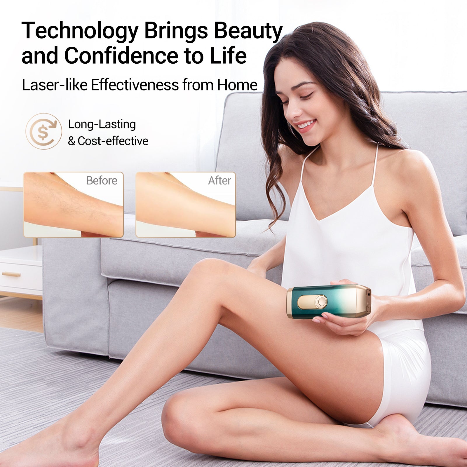 Laser Hair Removal, Ice-cooling IPL Hair Removal Device Nearly